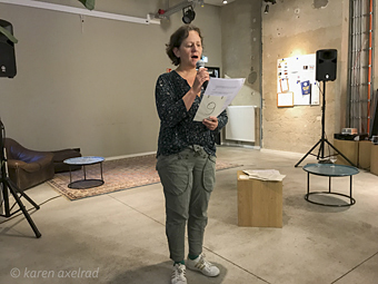 Angela Kramer, AVA Reading the Universal Declaration of Human Rights